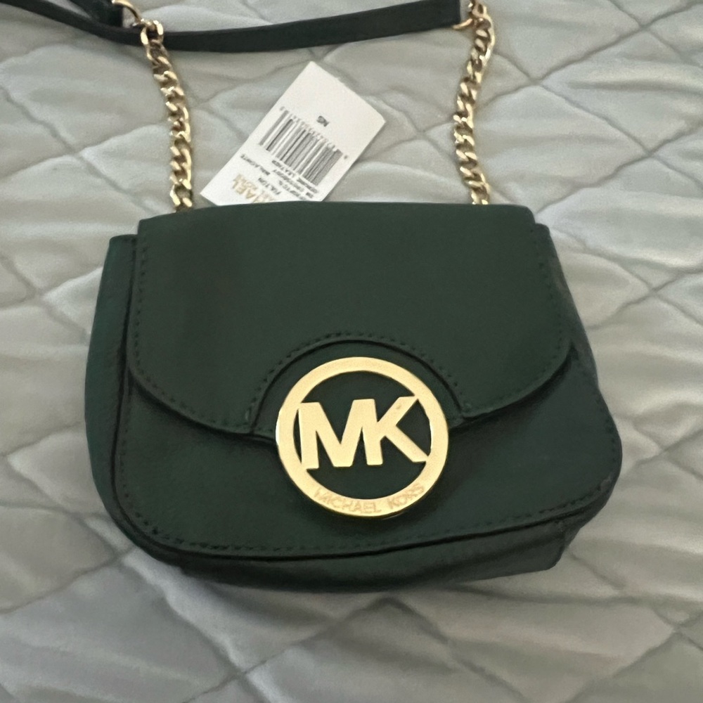 Michael Kors Green Crossbody Bag